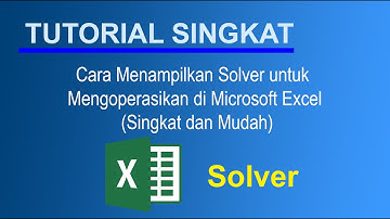 Cara Menampilkan Solver untuk Mengoperasikan di Microsoft Excel (Mudah dan Cepat)