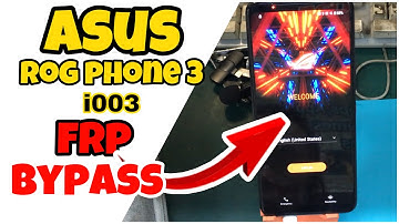 ASUS ROG Phone 3 Google Account FRP Bypass No PC Triks | ASUS i003 FRP bypass