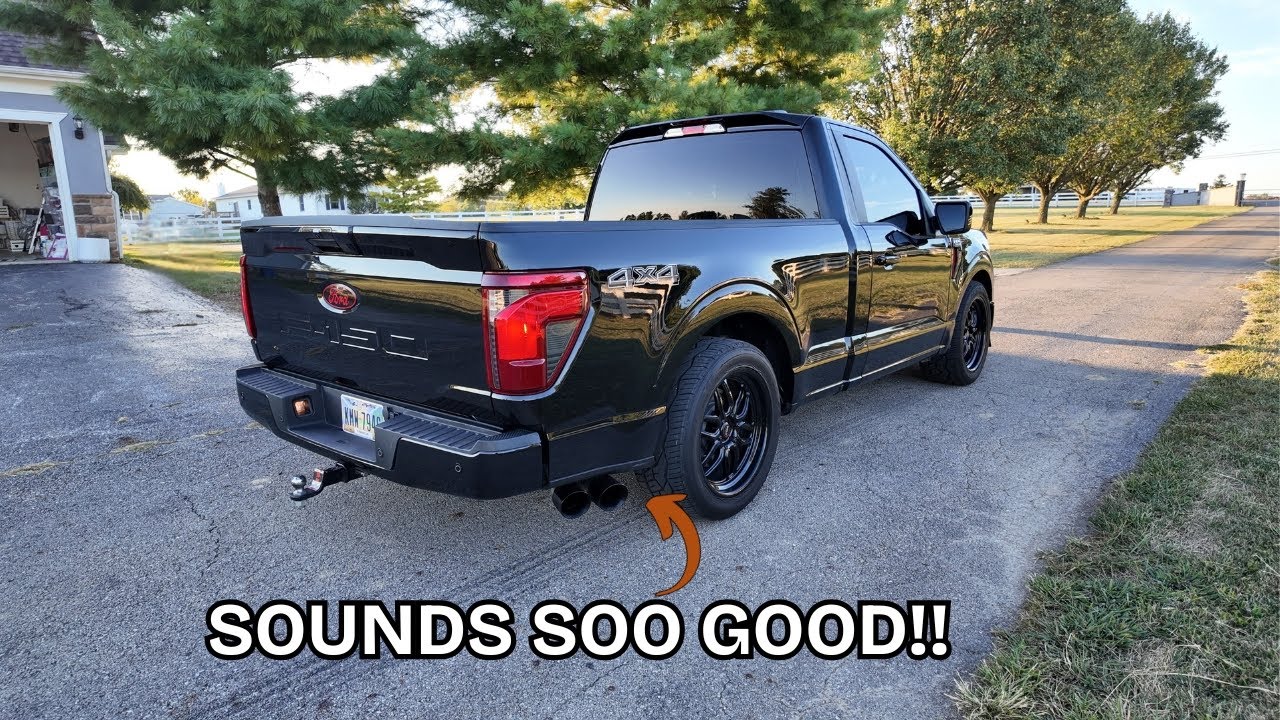 FULL REVIEW OF THE NEW AWE EXHAUST FOR MY SINGLE CAB F-150