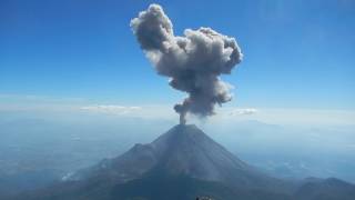 Volcán de Colima Eruption