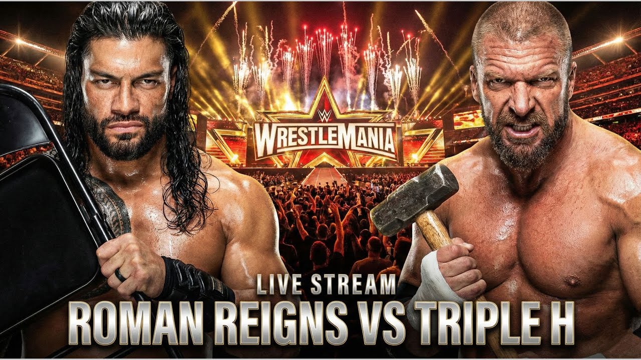 Triple H vs. Roman Reigns👑☝️Tribal Chief vs The Game | WWE 2K25 