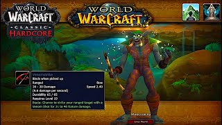 Hardcore WOW | Death=Delete | ქართული სტრიმი | Troll hunter leveling - LVL 22