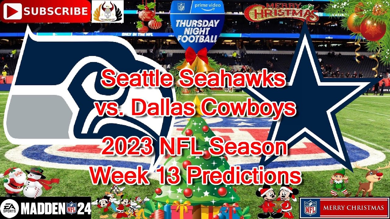 Seattle Seahawks Vs Dallas Cowboys 2023 NFL Season Week 13 seattle-seahawks-vs-dallas-cowboys-2023-nfl-season-week-13