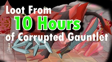 Loot From 10 Hours Of Corrupted Gauntlet