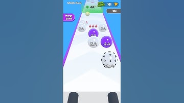 Infinite Mode Ball Run 2048 #androidgame #iosgameplay #gaming #shorts