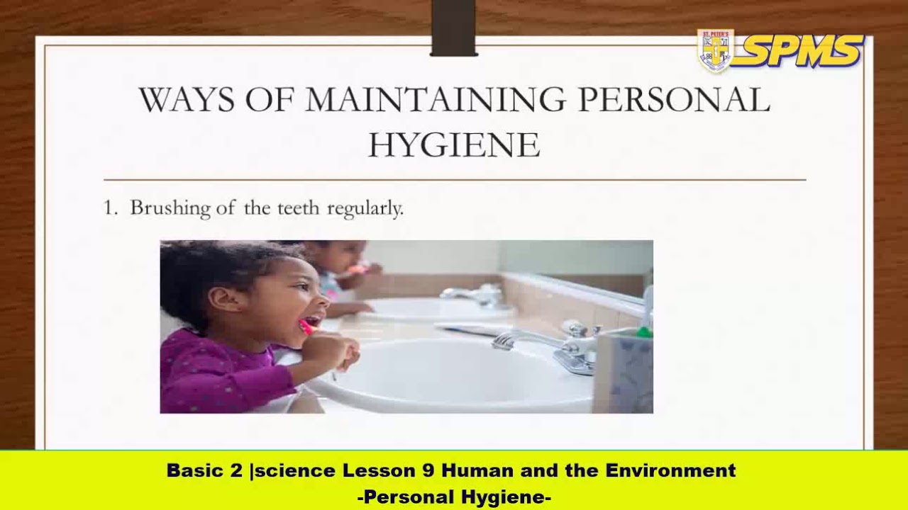 basic 2 science personal hygiene 0 YouTube