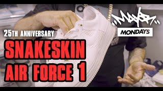Mayor Mondays 25Th Anniversary Air Force One 1 Snakeskin