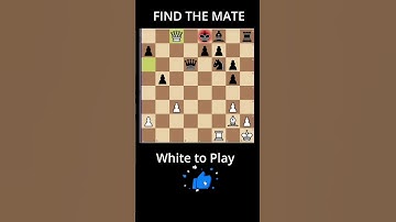 Queen Leads, Bishop Finishes — Beautiful Coordination! #chess #checkmate #chess #puzzle