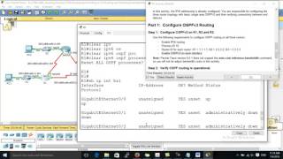 CCNA2-Chapter8-Configuring Basic OSPFv3 in a Single Area