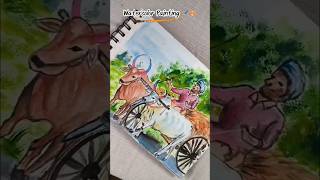 Watercolor Painting tutorial #watercolor #painting #tutorial #beginners #shorts