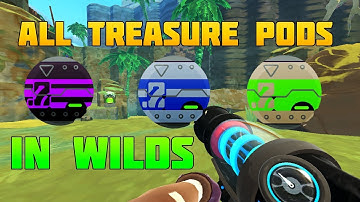 How to find All Treasure Pods in Wilds  - Slime Rancher