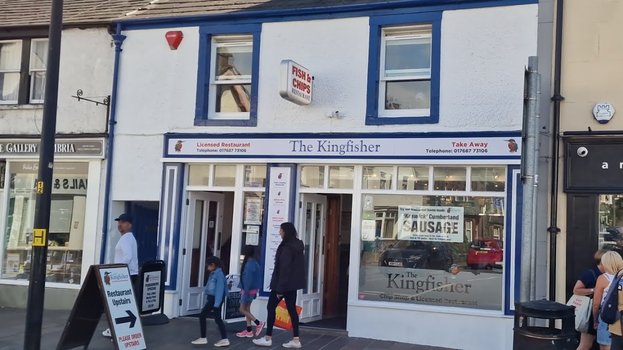 The best Fish and chips in the town Keswick thekingfisher keswick YouTube