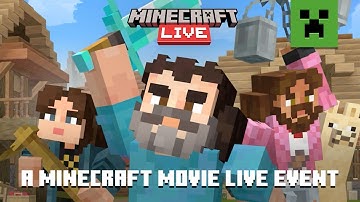 Minecraft LIVE – March 2025: A Minecraft Movie Live Event