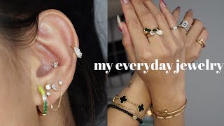 MY EVERYDAY JEWELRY 2023 | CARTIER, VCA, MARIA TASH, DAVID YURMAN, PORTER LYONS, ETC