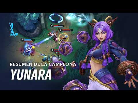 Resumen de la campeona: Yunara | Experiencia de juego - League of Legends: Wild Rift