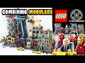 Combining The X-Mansion With Marvel Buildings &amp; Other LEGO Modulars