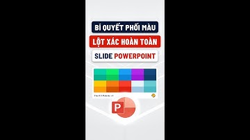 Bí quyết Phối màu giúp lột xác Slide Powerpoint #Shorts / Khóa học #Powerpoint Online: 9slide.com/