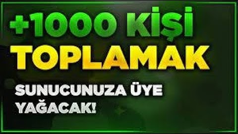 Discord Üye Kasma Botu 2021 | J4J DEĞİLDİR TR