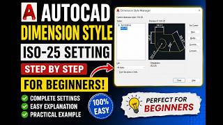 Dimensions Style Manager Settings in AutoCAD #ytshorts #autocad #caddesign with gaurav rajput #cad #