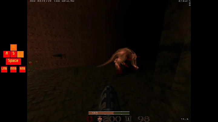 Quake (1996) Speedrun Techniques & Tricks - e4m4 Fish Grenade Boost (OPTIONAL)