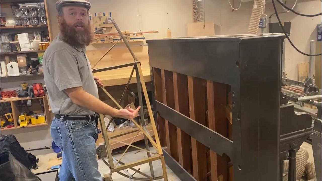 How to safely use an upright piano tilter (this also works well with