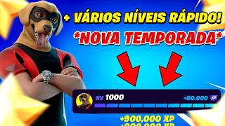 NOVO MELHOR MAPA DE XP *FUNCIONANDO* PARA SUBIR NÍVEL RÁPIDO na TEMPORADA 2 DO FORTNITE CAPÍTULO 7!