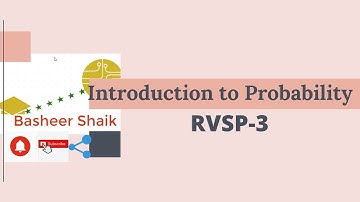Introduction to probability theory|#RVSP|#rvsp|#RVSP-3| #Probability statics|#PS