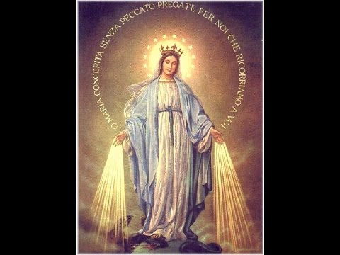 Supplica Alla Madonna Della Medaglia Miracolosa Youtube