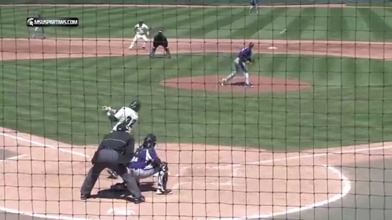 Michigan State Baseball Sweeps Weekend Series with Northwestern YouTube