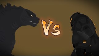Godzilla vs Obsidian Fury [Sticknodes\/Animation]
