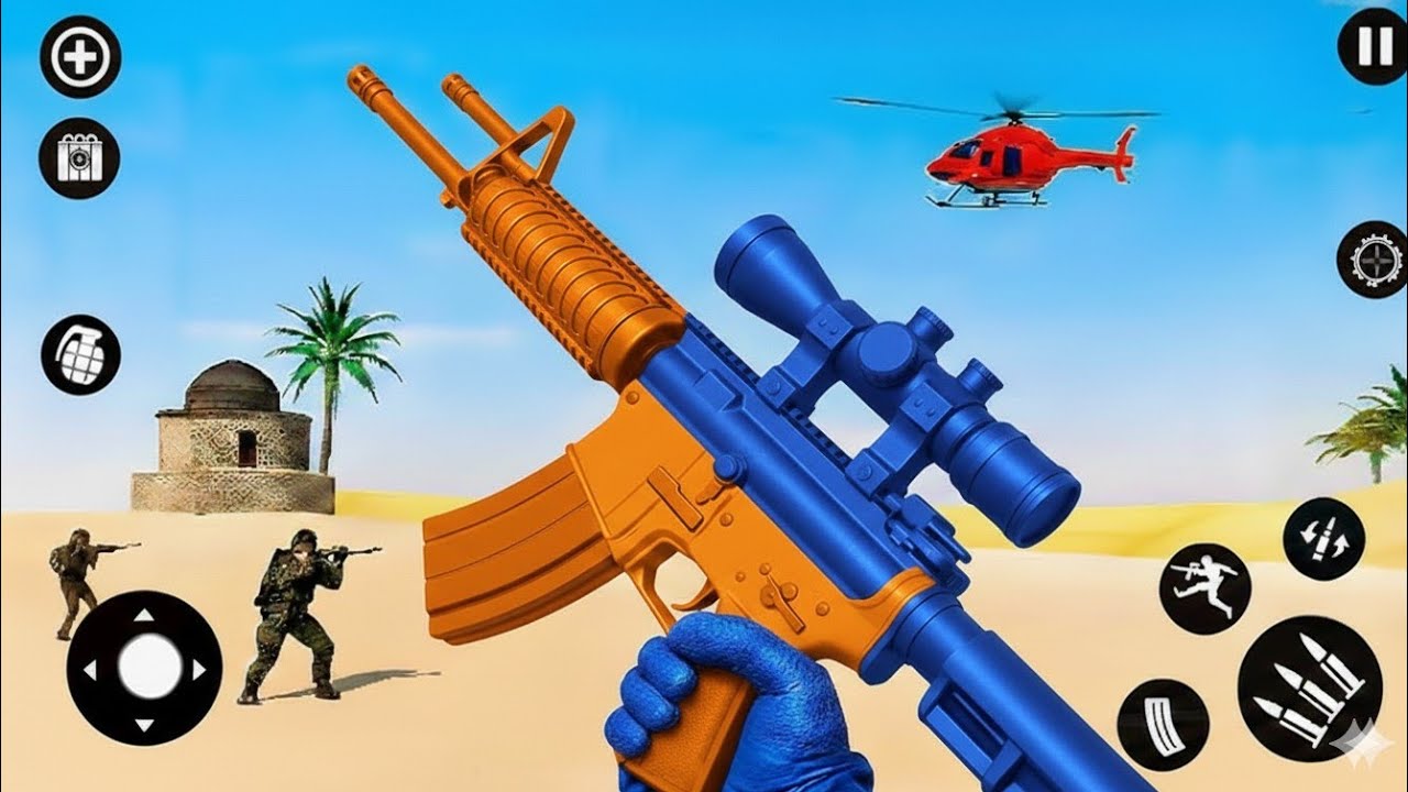 Real Commando Secret Mission - Gun strike offline Gun Game - Android GamePlay #27