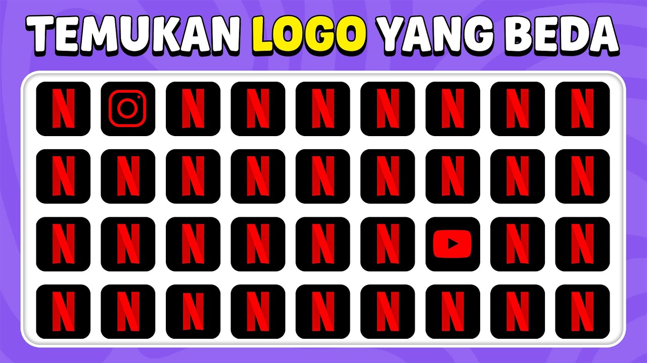 Temukan Emoji Yang Beda - Tantangan Logo 🎧📱 | Kuis 30 Level Ultimate | Kuis Lebah