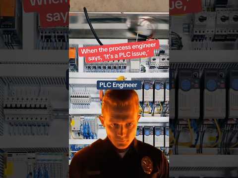 When the process engineer says, ‘It’s a PLC issue,’  #plc #memes