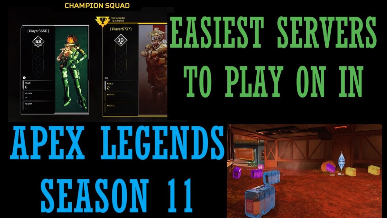 Best Servers To Play On In Apex Legends Season 11 YouTube