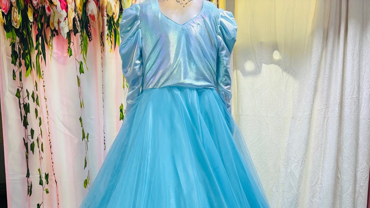 Eid outfit High low doubler layer #princess gown #ramzan.