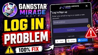 Gangstar Mirage City Login Problem | How To Fix Gangstar Mirage City Login Error & Server Issue screenshot 3