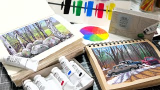 Winsor &amp; Newton Mixing Set of 6 Designer Gouache Review