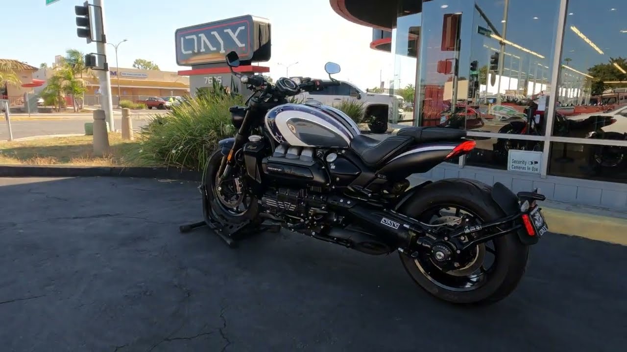 2025 Triumph Rocket 3 Storm R Evil Knievel Edition | Walk Around