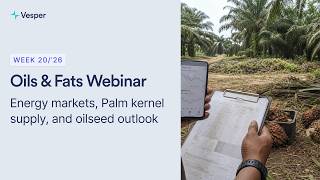 May 12, 2026 - Energy markets, Palm kernel supply, and oilseed outlook