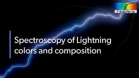 Spectroscopy of Lightning - Colors and Composition