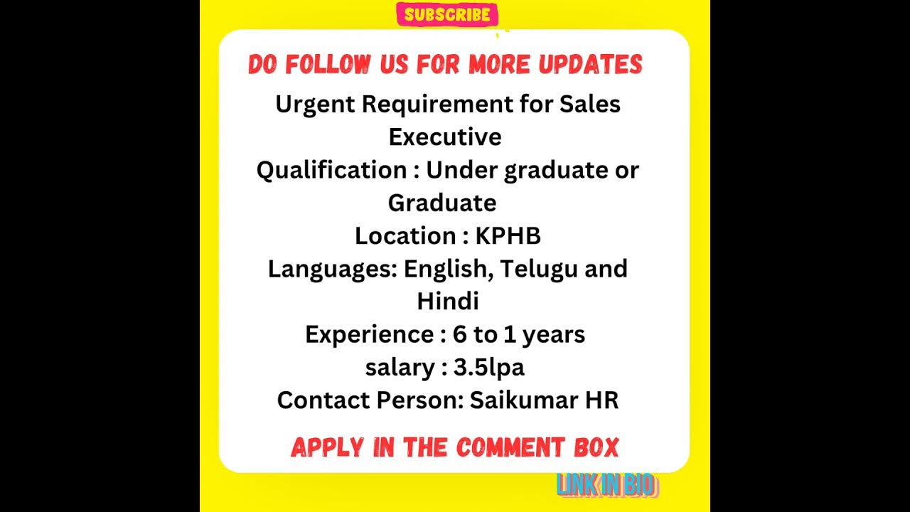SALES Executive Jobs In Hyderabad jobsintelugu hyderabadjobs sales-executive-jobs-in-hyderabad-jobsintelugu-hyderabadjobs