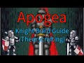 Apogea - Knight Build Theory Crafting