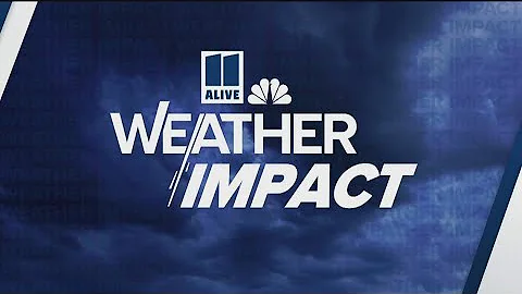 Tracking storms out of Alabama moving toward Georgia