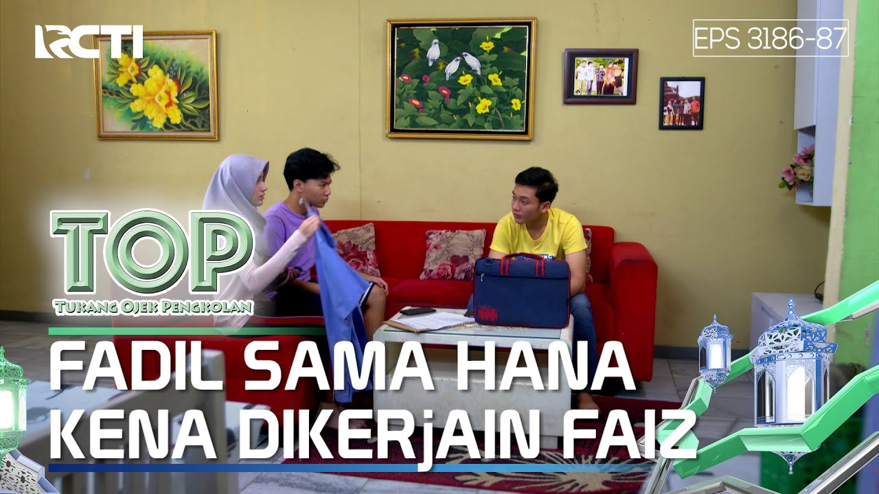 Fadil Sama Hana Kena Nih Dikerjain Faiz - TUKANG OJEK PENGKOLAN