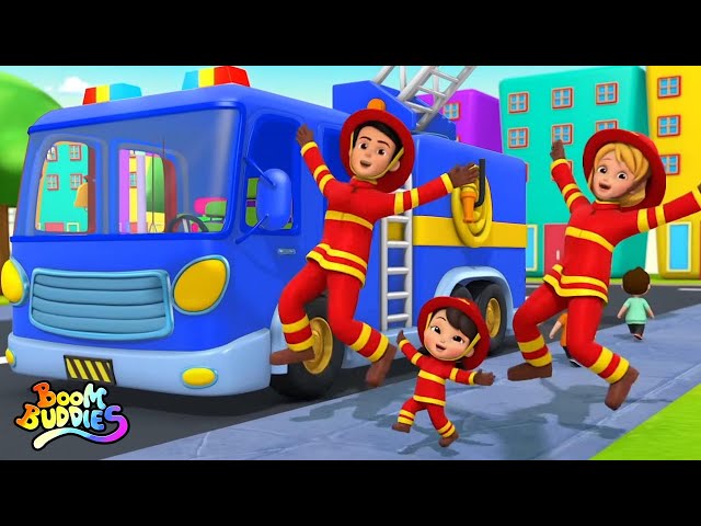 Roda di truk pemadam kebakaran + lebih banyak lagu anak-anak class=