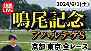 土曜の競馬は京都・東京！鳴尾記念とアハルテケSの日！2024/6/1(土)