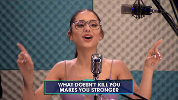 Ariana sings ‘Stronger (What Doesn't Kill You)’ on That’s My Jam