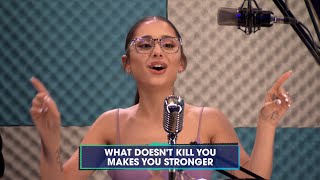 Ariana sings ‘Stronger (What Doesn't Kill You)’ on That’s My Jam Resimi