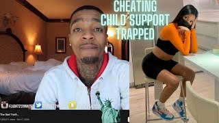 FlightReacts Baby Moms Smashes Celebrity While Pregnant, Child Support | The Sad Truth... Reaction