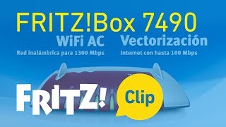 Fritz Clip Fritzbox 7490 - Super Modelo Para Internet, Telefonía Y Multimedia